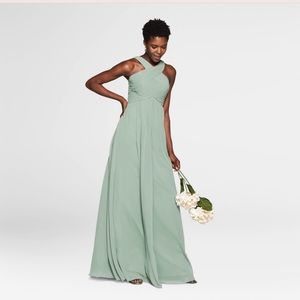 Blakley Evening Collective Sage Bridesmaid Dress